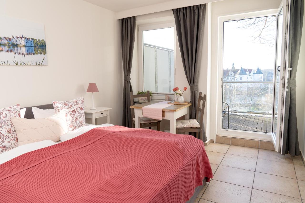 Hotel Am Wasserschloss Glücksburg Extérieur photo
